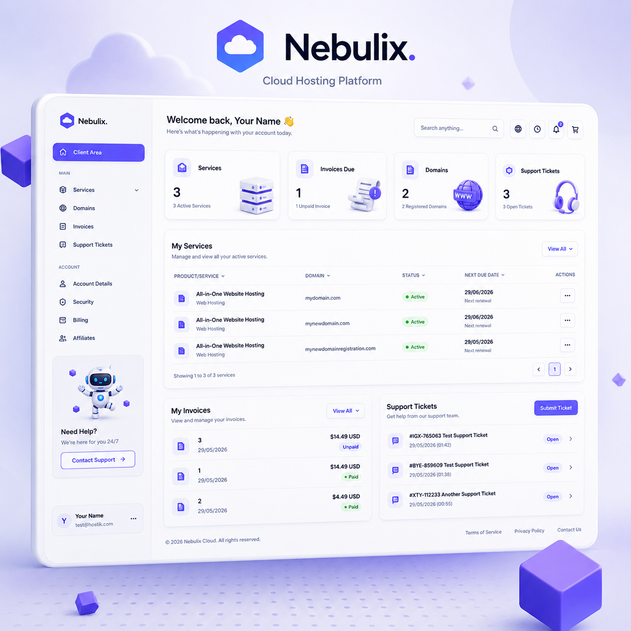 rentcpanel Logo Cloud Hosting Platform
